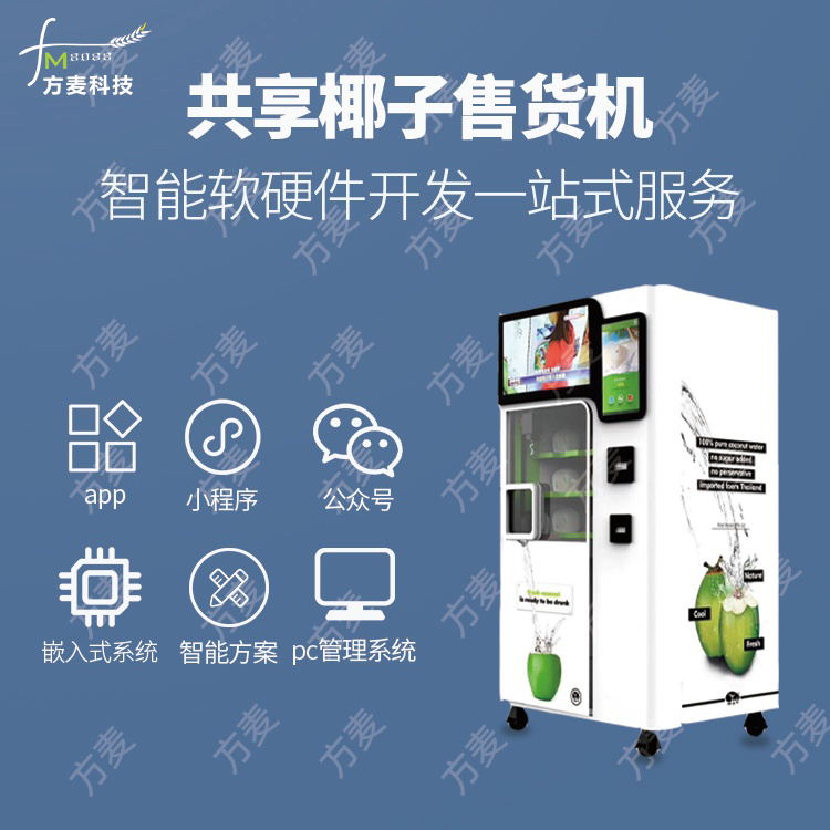 共享扫码智能自助椰子...